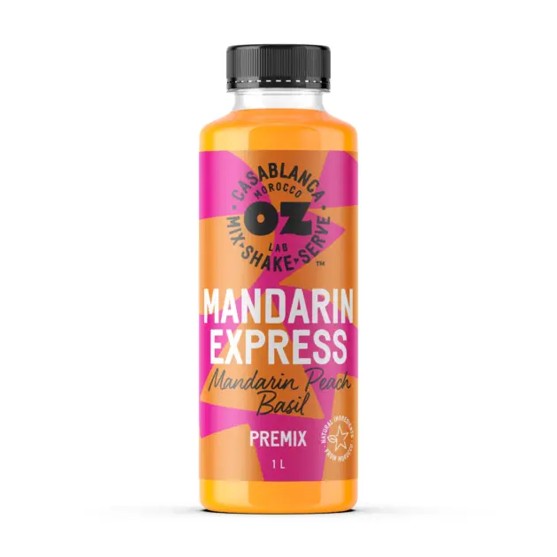 Mandarin Express – Pré-mix sans alcool
